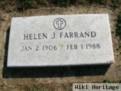 Helen J Crary Farrand