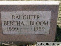 Bertha I Bloom