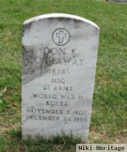 Sgt Don K. Caraway