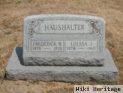 Frederick W Haushalter