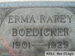 Erma Rarey Boedicker