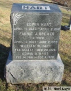 Fannie J Brewer Hart