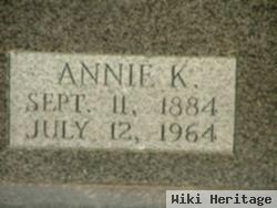 Annie Katherine Kitching Oler