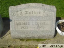 Mildred L Crosley Gosnell