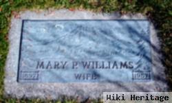 Mary P Williams