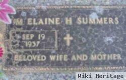 M Elaine H Summers