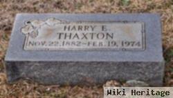 Harry Eugene Thaxton