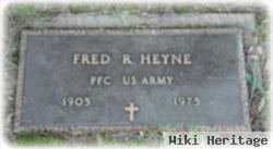 Pfc Fred R. Heyne