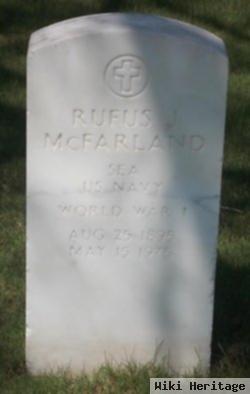 Rufus J Mcfarland