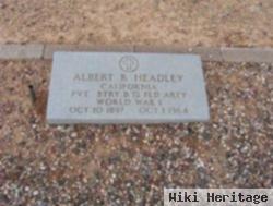 Albert Ross Headley