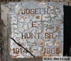 Joseph E Hunt, Sr