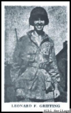 Pvt Leonard F. Griffing