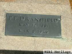 P P Dransfield