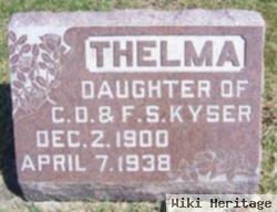 Thelma F. Kyser