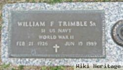 William F "fritz" Trimble, Sr