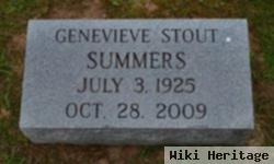 Genevieve "jenny" Stout Summers