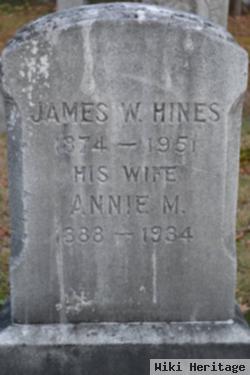 Annie M Hines