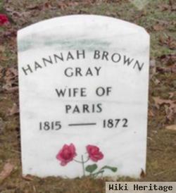 Hannah Brown Gray