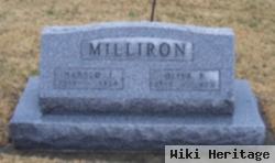 Harold J Milliron