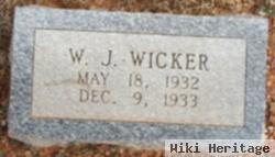 W.j. Wicker
