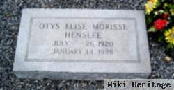 Otys Elise Morisee Henslee