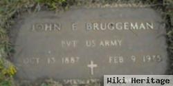 John E "jack" Bruggeman