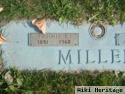 Fannie K Krizer Miller