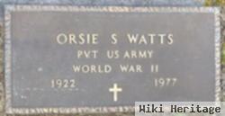 Orsie S Watts