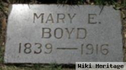 Mary E Logan Boyd