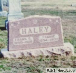 Francis Grover "frank" Haley, Sr