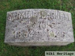 Sarah R Barnett Webb