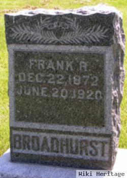 Frank R Broadhurst