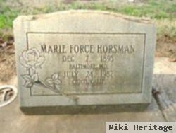 Marie Force Horsman