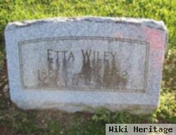 Louetta "etta" Masters Wiley