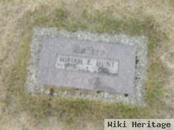 Miriam E. Hunt