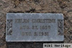 Ella Christine "helen" Nutt Hicks