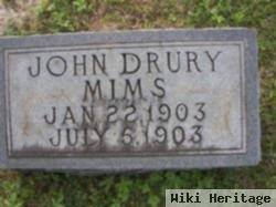 John Drury "ernest" Mims