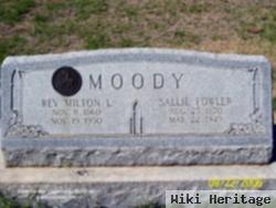 Rev Milton Lane Moody