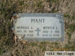 Merrell L. Piant