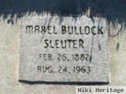 Mabel Bullock Sleuter