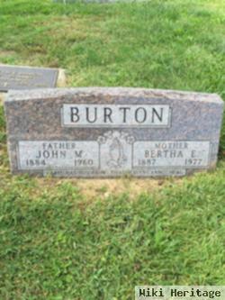 John M Burton