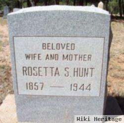 Rosetta Schmutz Schmutz Hunt