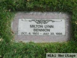 Milton Lynn Bennion