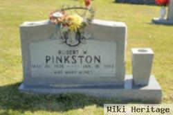 Robert W. "pinkie" Pinkston