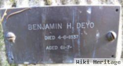 Benjamin H Deyo