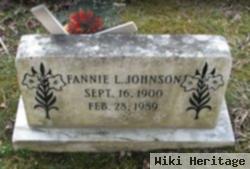 Fannie L Johnson