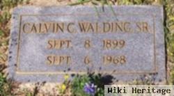 Calvin Collingsworth Walding, Sr