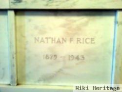 Nathan F. Rice