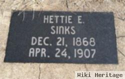 Hettie E. Sinks