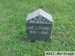 Jane E Phinney